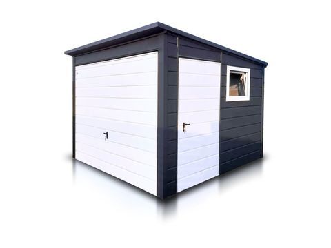 Abri de jardin 3×3 m Monopente Graphite 2540 Courbevoie (92)