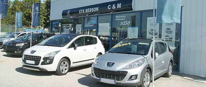 Garage Peugeot BESSON, concessionnaire 84