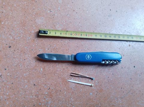 Couteau victorinox suisse publicitaire officier 50 Saint-Jean-de-Fos (34)