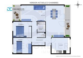  Appartement � vendre 4 pi�ces 77 m�