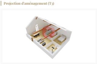  Appartement � vendre 3 pi�ces 63 m�