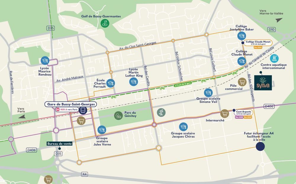 Appartements neufs   Bussy-Saint-Georges (77600)