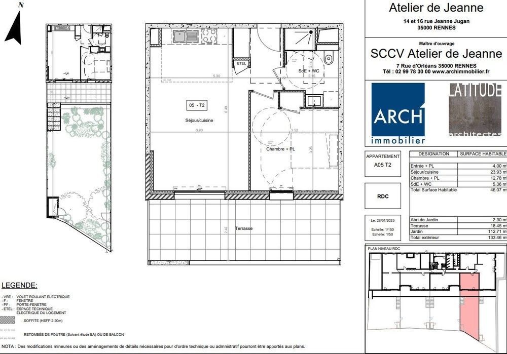 Appartements neufs   Rennes (35000)