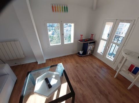   T2 meubl� lumineux - jardin 700m2 Appartement - 2 pi�ce(s) - 43 m�