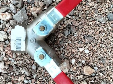 Vanne � sph�re 3 voies en Y  1   2 Sorties 3/4  40 Saint-Jean-de-Fos (34)
