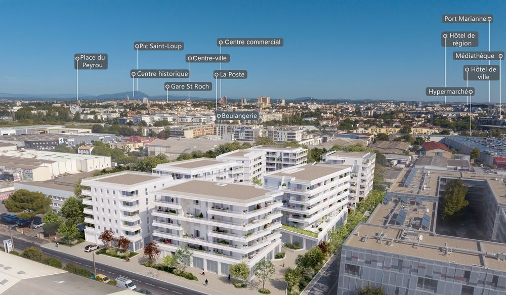 Appartements neufs   Montpellier (34000)