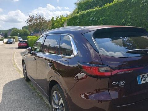 Mazda CX-80 3.3L e-SKYACTIV D 254 ch 4x4 BVA8 Takumi Plus 2024 occasion Rouen 76000