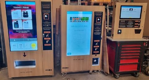 
Distributeurs automatiques tactiles / &Eacute;crans g&eacute;ants 25000 13240 Sept�mes-les-vallons