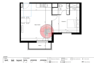  Appartement � vendre 2 pi�ces 50 m�