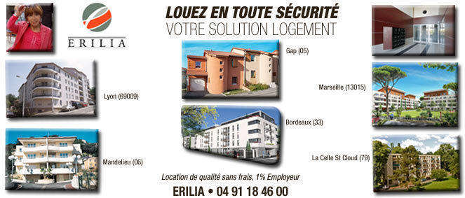 Agence ERILIA SIEGE MARSEILLE