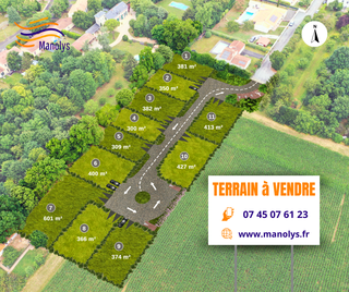  Terrain � vendre 381 m�