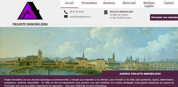 Agence PROJETS IMMOBILIERS  Tours