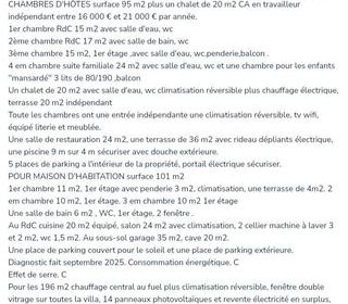  Villa � vendre 10 pi�ces 192 m�