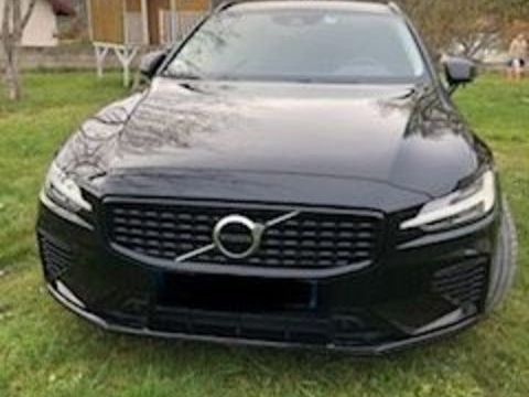 Volvo V60 T6 AWD Recharge 253 ch + 87 ch Geartronic 8 R-Design 2020 occasion Saint-Jean-de-Bournay 38440
