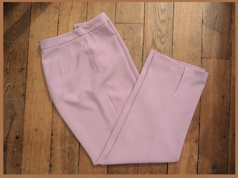 Pantalon Droit Violet Pastel- Taille 36- Chantal Rosner 25 Paris 15 (75)