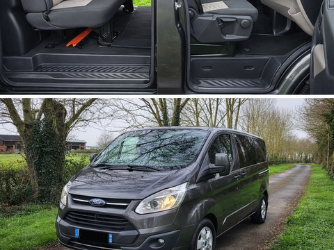 Ford Transit Custom TRANSIT CUSTOM CABINE APPROFONDIE 290 L1H1 2.0 TDCi 105 AMBIENTE 2016 occasion La Jonch&egrave;re 85540