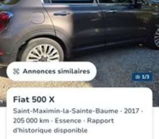 500 X 500X E-Torq 1.6 110 ch 2015 occasion 83470 Saint-Maximin-la-Sainte-Baume