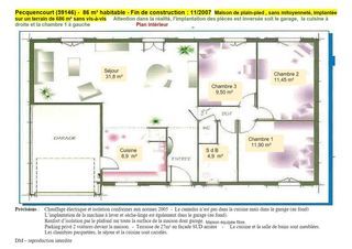  Maison � vendre 5 pi�ces 86 m�