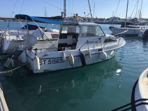 Bateaux &agrave; moteur P&ecirc;che-promenade 1980 occasion Antibes 06600