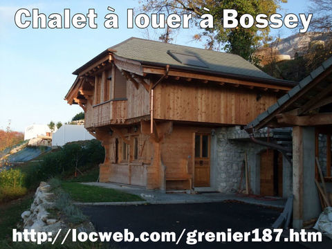   � Bossey un mignon chalet meubl� - Le Grenier 187 chalet - 4 pi�ce(s) - 41 m�
