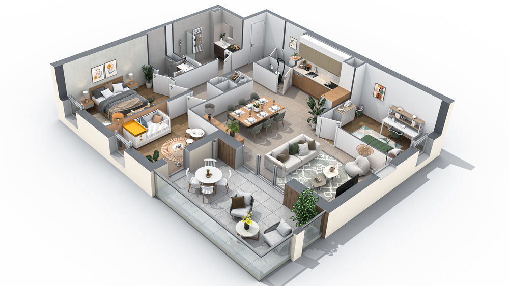 Appartements neufs   Dom�ne (38420)