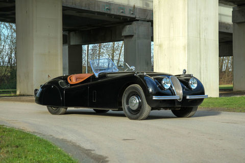 Jaguar XK 120 OTS 1952 occasion Auchy-lez-Orchies 59310