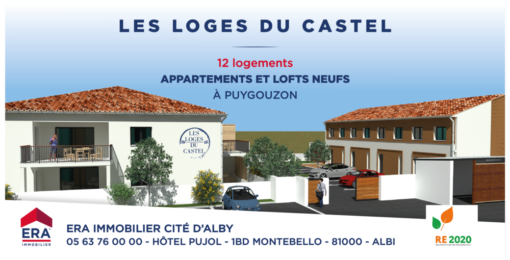 Appartements neufs et Maisons neuves   Puygouzon (81990)