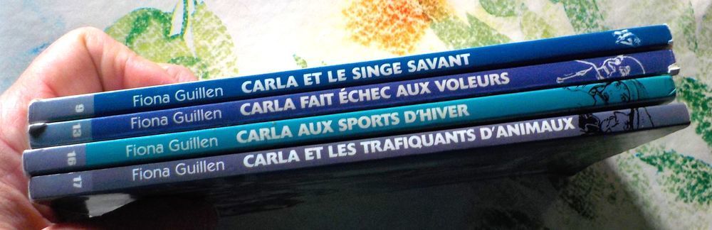 4 CARLA S'EN MELE n&deg;9 13 16 17 Livres et BD