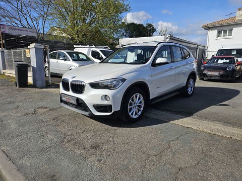 BMW X1 sDrive 18d 150 ch Lounge 2016 occasion Carbon-Blanc 33560