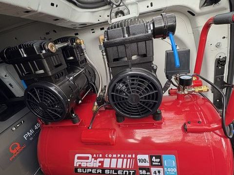 Compresseur &agrave; air Prodif 100L, 4cv, silencieux 490 94800 Villejuif