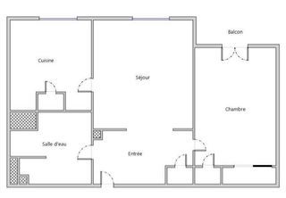  Appartement � vendre 2 pi�ces 60 m�