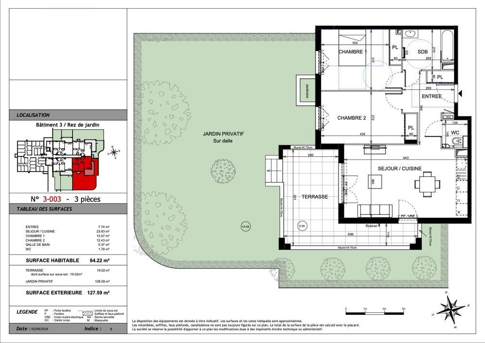 Appartements neufs   Vallauris (06220)