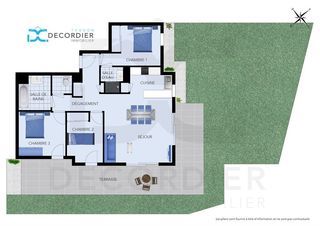  Appartement � vendre 4 pi�ces 80 m�