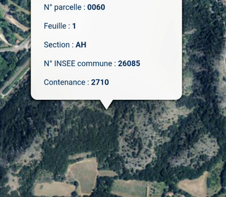  Terrain � vendre 2710 m�