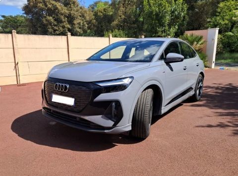 Audi Q4 e-tron 40 204 ch 82 kWh S line 2023 occasion Saint-Laurent-des-Autels 49270