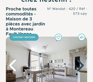  Maison � vendre 3 pi�ces 50 m�