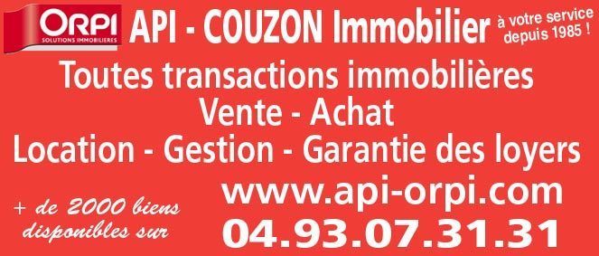 Agence AGENCE API COUZON IMMOBILIER Cagnes-sur-Mer