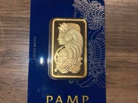 Lingot in Or PAMP 2000 Fécamp (76)