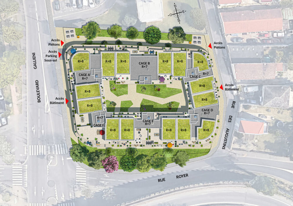 Appartements neufs   Villeneuve-la-Garenne (92390)