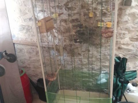 2 cages oiseaux 120 47370 Bourlens