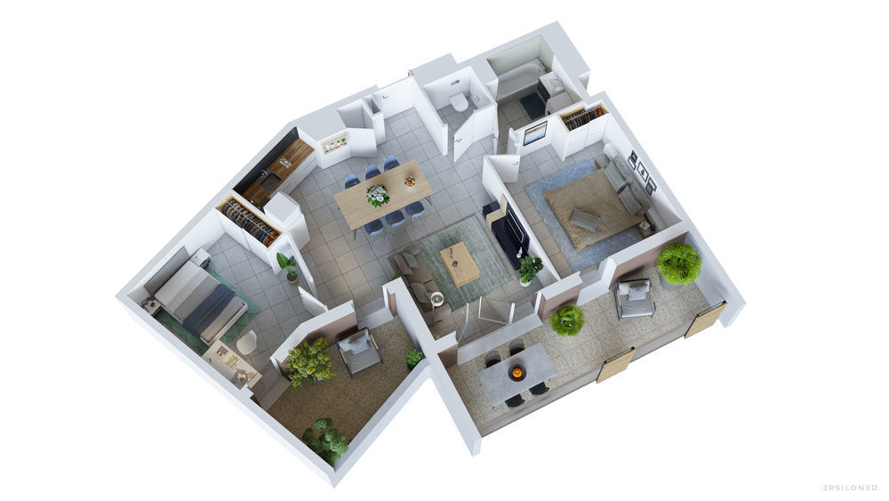 Appartements neufs   B�ziers (34500)