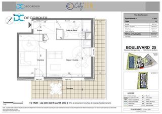  Appartement � vendre 2 pi�ces 40 m�