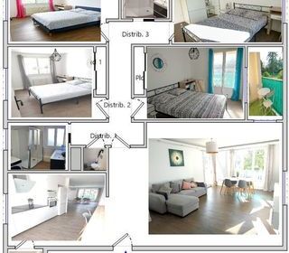  Appartement � vendre 5 pi�ces 100 m� Villeurbanne