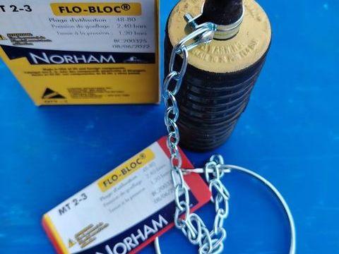 Obturateur bouchon canalisation NORHAM 48/80mm 35 Saint-Jean-de-Fos (34)