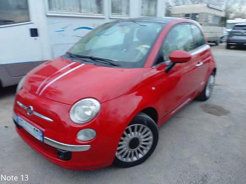 Fiat 500 1.2 8V 69 ch S&S Lounge 2011 occasion Mandelieu-la-Napoule 06210