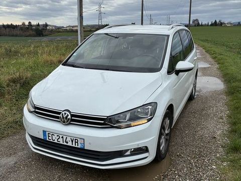 Volkswagen Touran 1.6 TDI 110 BMT Family 7pl DSG7 2016 occasion Saint-Symphorien-d'Ozon 69360