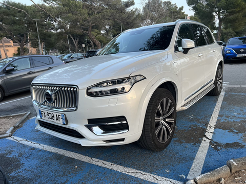 Volvo XC90 Recharge T8 AWD 303+87 ch Geartronic 8 7pl Inscription Luxe 2021 occasion Istres 13800