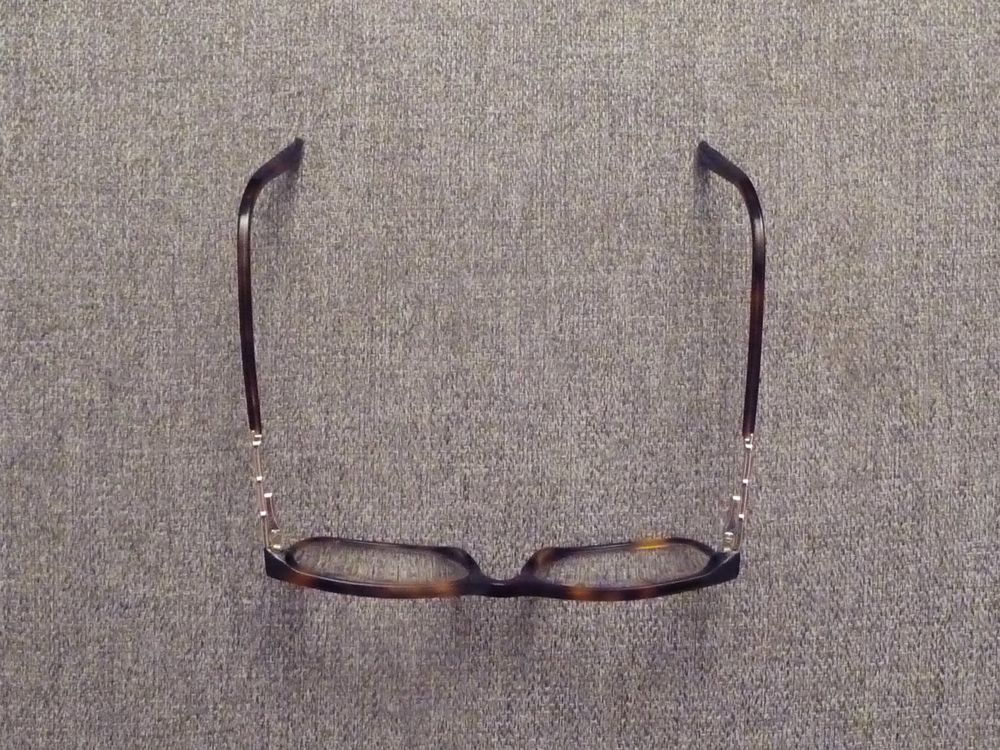 Monture/ Lunette de Vue Rectangle Plastique Marron Swarovski Bijoux et montres