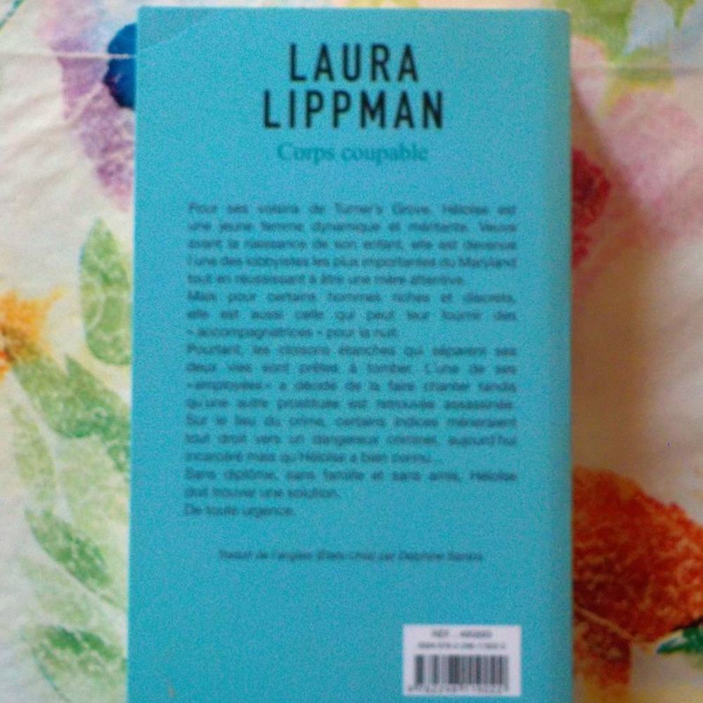 CORPS COUPABLE de Laura LIPPMAN Ed. France Loisirs Livres et BD