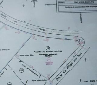  Terrain � vendre 1052 m�